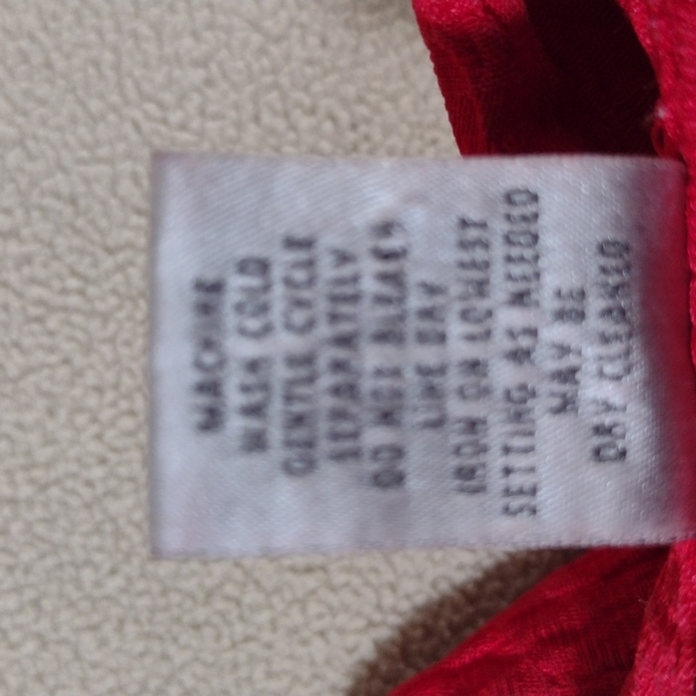 Chico's red jacket L - Picture 8 of 9